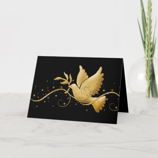 Säsongens hälsningskort, anpassade helgkort (Framsida)