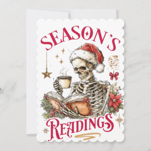 Säsongens läsning julkort