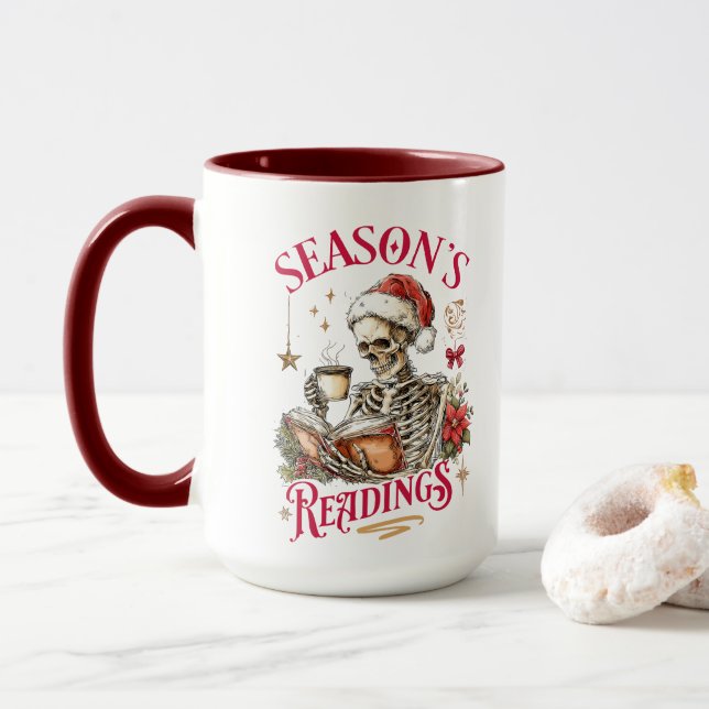 Säsongens läsning  mugg (Med munk)