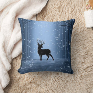 Säsonger för Hjort Winter Pillow Kudde
