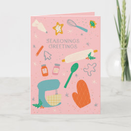 Säsonger Hälsning Helgdag Baking Greeting Card Kort