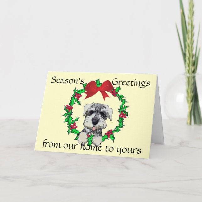 Säsonghälsning Helgkort (Framsida)