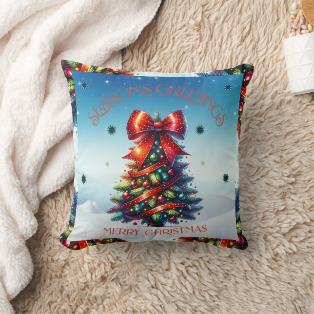 Säsongs Hälsning Kudde (Filt)