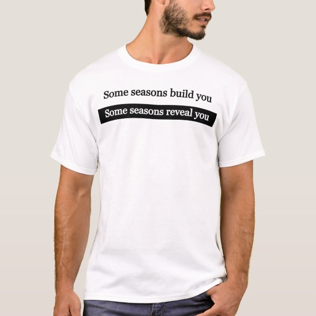 Säsongsbetonad Självupptäckt T Shirt (Framsida)