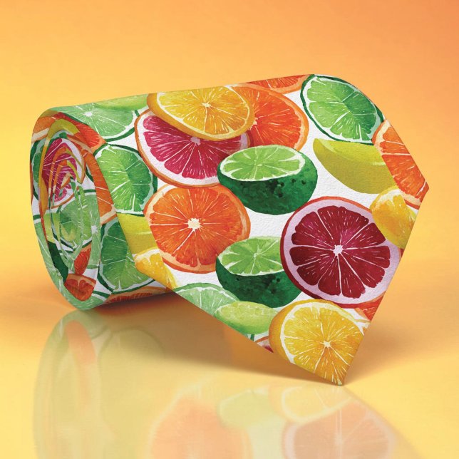 Säsongsbetonad sommar citrus frukt slips (Skapare uppladdad)