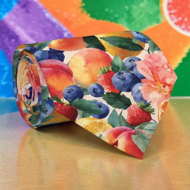 Säsongsbetonad sommarfrukt slips (Skapare uppladdad)
