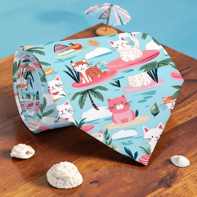 Säsongsbetonad sommarstrandkatter slips (Skapare uppladdad)