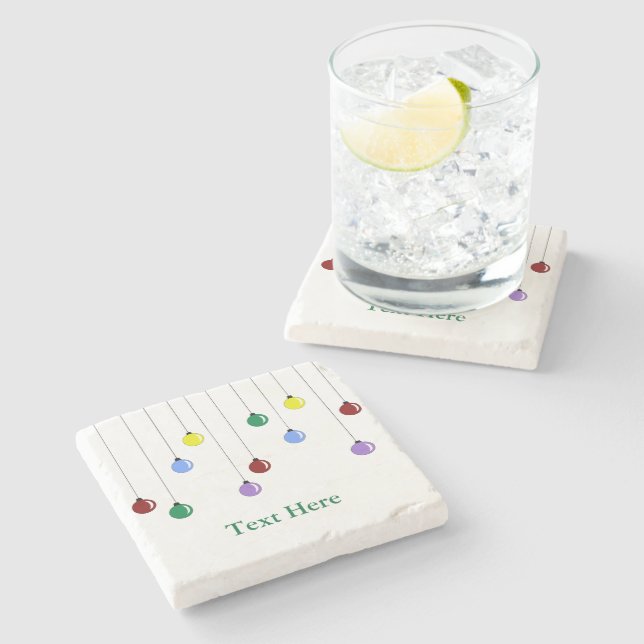 Säsongsbetonat julpynt stenunderlägg (Sidan)