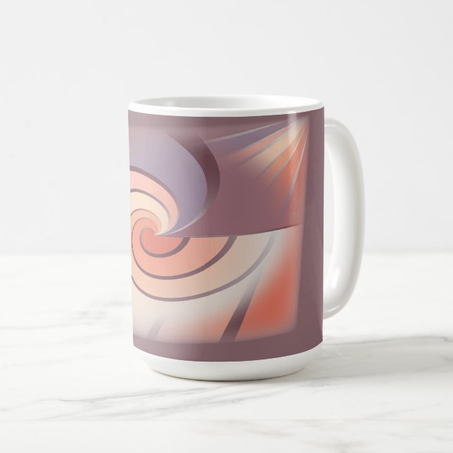 Säsongsbruk för persisk fuzz kaffemugg (Framsida höger)