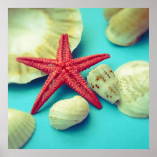 säsongsbunden utskrift poster