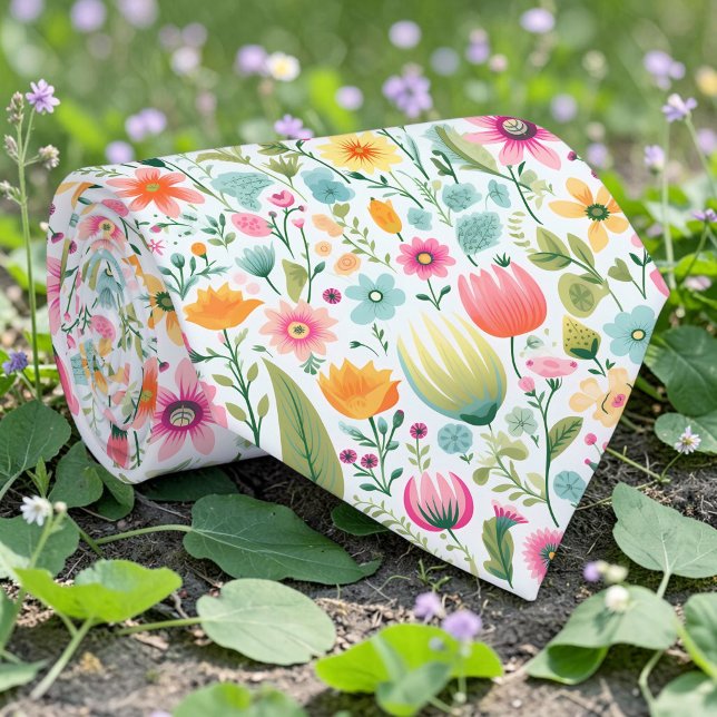 Säsongsbunden vårblommig slips (Skapare uppladdad)