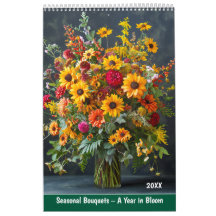 Säsongsbundtar – Ett år i blomning