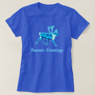 Säsongshälsningar - Blue Västindiou (renare) Tee Shirt