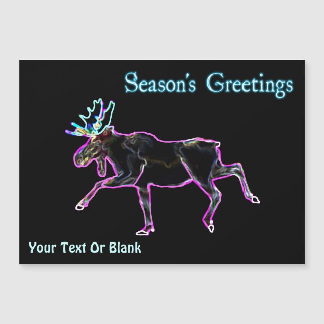 Säsongshälsningar - Electric Moose (Framsida)