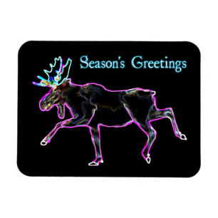 Säsongshälsningar - Electric Moose Magnet