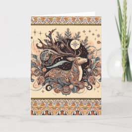 Säsongshälsningar: Ett Festive Folded Card Tack Kort