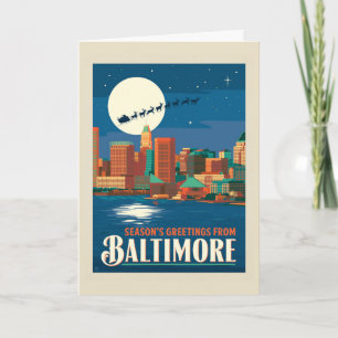 Säsongshälsningar från Baltimore Kort