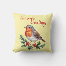 Säsongshälsningar från Cheerful Robin Kudde