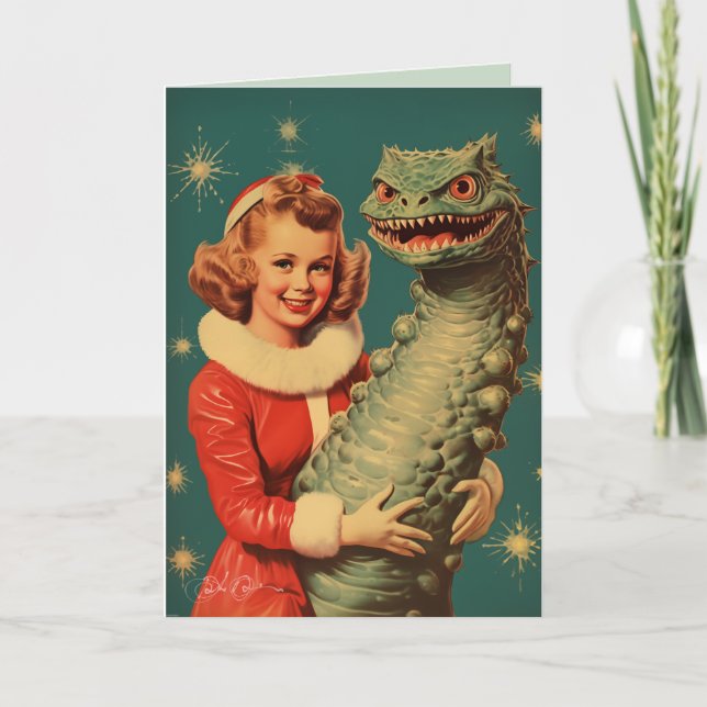 Säsongshälsningar från de två helgkort (Framsida)