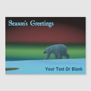 Säsongshälsningar - Polar Ljus Polar Bear