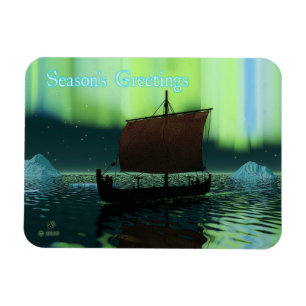 Säsongshälsningar - Viking Frakt Magnet