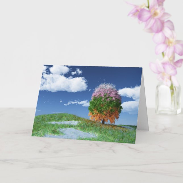 Säsongskortet Träd Kort (Orkide)