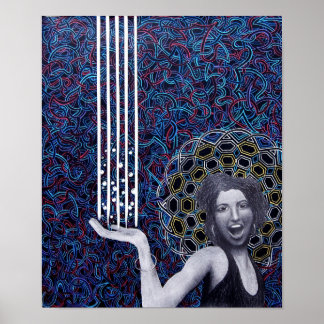 Säsongsutskrift av Meghan Oona Clifford Poster