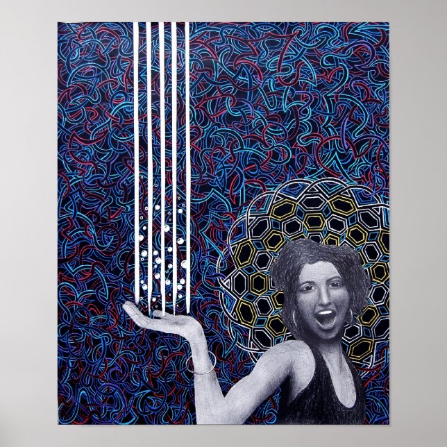 Säsongsutskrift av Meghan Oona Clifford Poster (Framsidan)