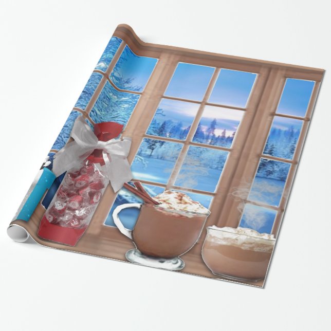 Säsonhälsningar2 Presentpapper (Utrullad)