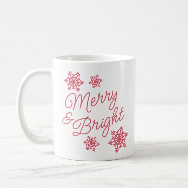 Säsonhälsningar för festlighet och Elegant Kaffemugg (Vänster)