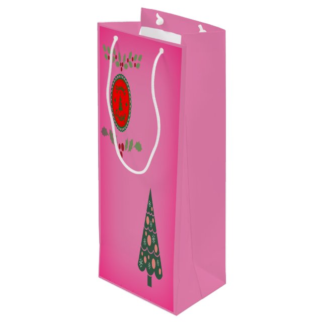 Säsonhälsningar Framställda av en levande Grönt Gr (Baksidan Vinklad)