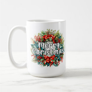Säsonhälsningar God jul Utandning Kaffemugg