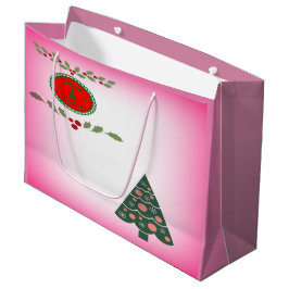 Säsonhälsningar Grönt Holly och Julgran