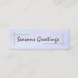 Säsonhälsningar/Hanukkah Blessings Mini Visitkort