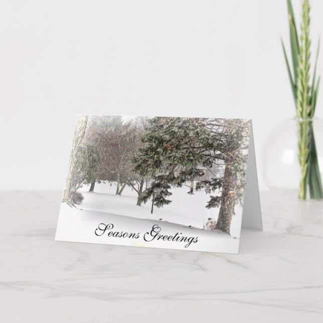 Säsonhälsningar Helgkort (Framsida)