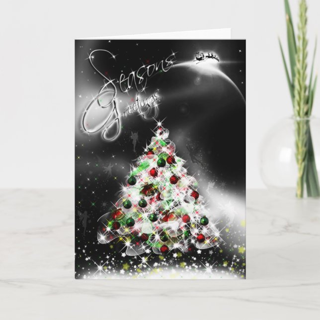 Säsonhälsningar Julkort Helgkort (Framsida)