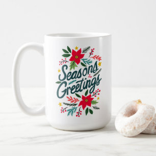 SÄSONHÄLSNINGAR Kute Jul-Helgdagar - Folium Kaffemugg
