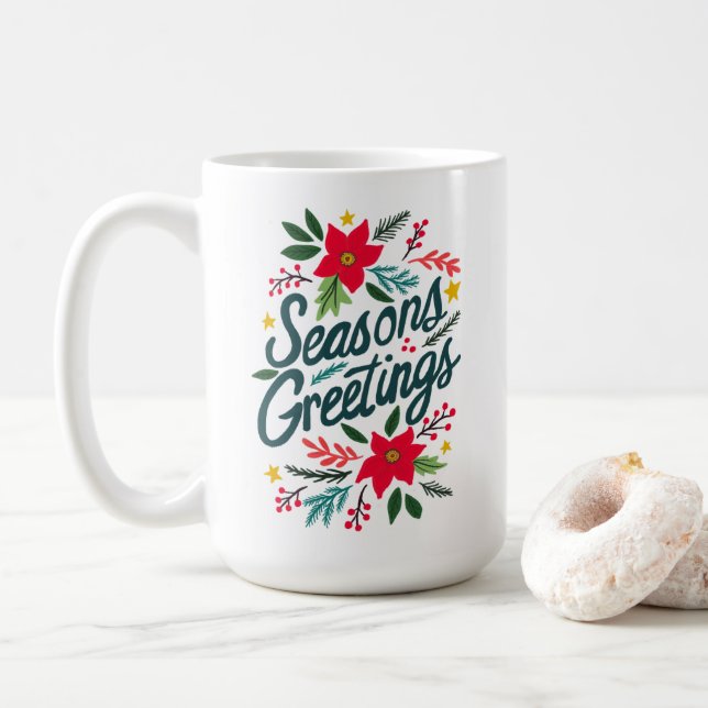 SÄSONHÄLSNINGAR Kute Jul-Helgdagar - Folium Kaffemugg (Med munk)