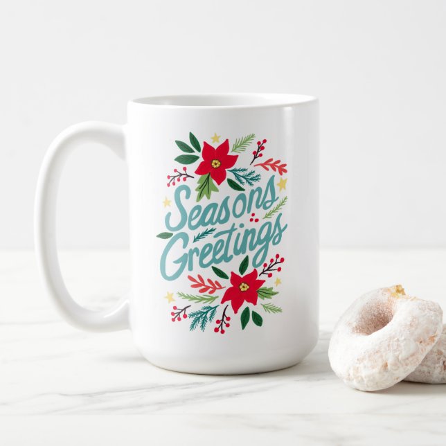 SÄSONHÄLSNINGAR Kute Jul-Helgdagar - Folium Kaffemugg (Med munk)