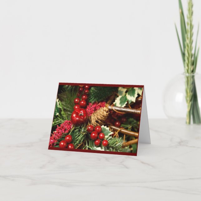 SÄSONHÄLSNINGAR TILL DIG! KORT (Framsida)