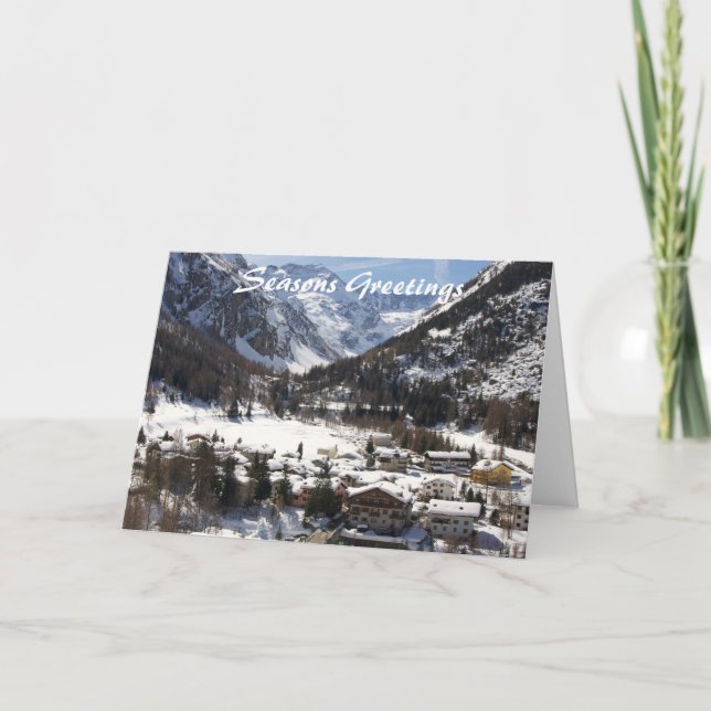 Säsonhälsningarkort Helgkort (Framsida)