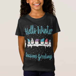 Säsonhälsningarna Gnomes jul T Shirt