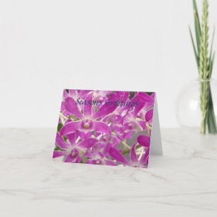 SäsonhälsningarOrchids Helgkort