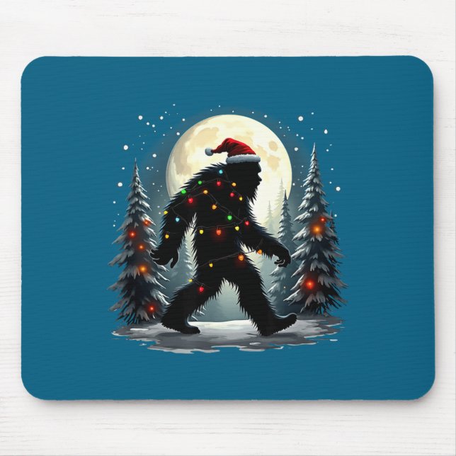 Sasquatch 67 Santa Bigfoot Christmas Tree Funny  Musmatta (Framsidan)