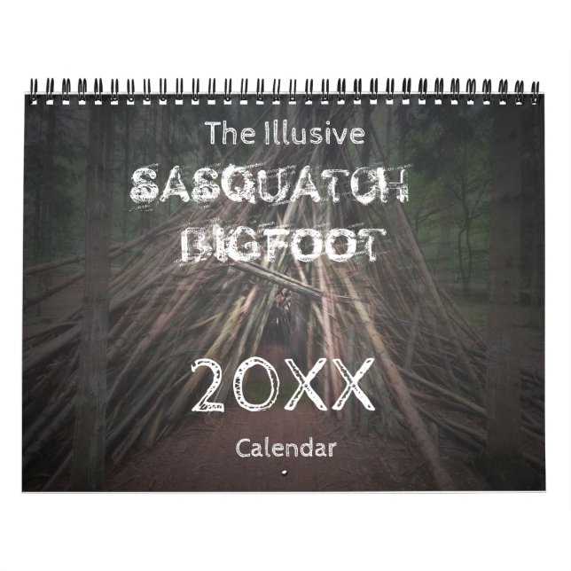 SASQUATCH BIGFOOT CALENDAR KALENDER (Omslag)