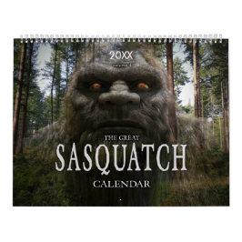SASQUATCH/BIGFOOT CALENDAR - VOLYM 4 KALENDER