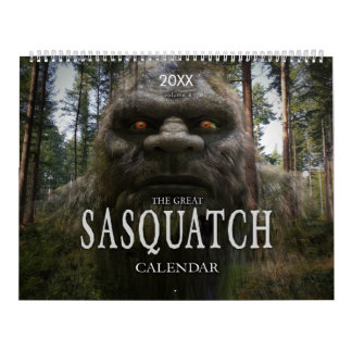 SASQUATCH/BIGFOOT CALENDAR - VOLYM 4 KALENDER