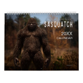 SASQUATCH/BIGFOOT CALENDAR - VOLYM 5 KALENDER