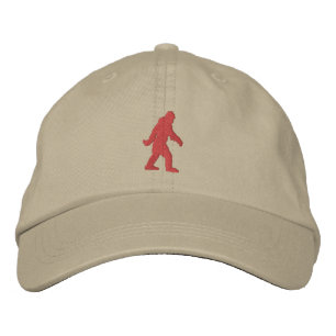 Sasquatch Bigfoot Embroidery Broderad Keps