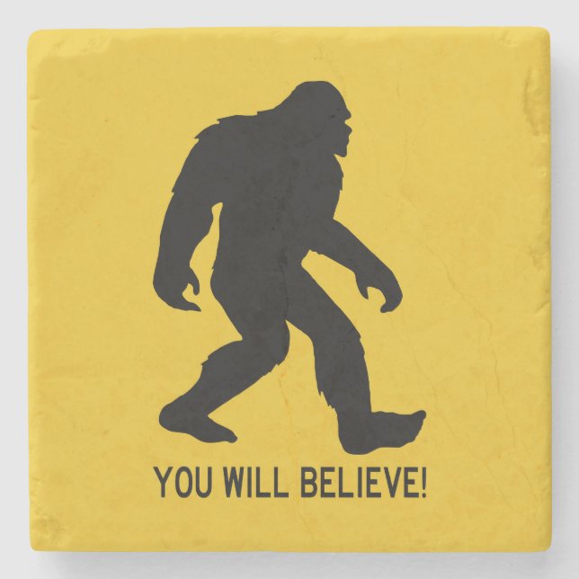 Sasquatch (Bigfoot) tror du! Stenunderlägg (Framsidan)